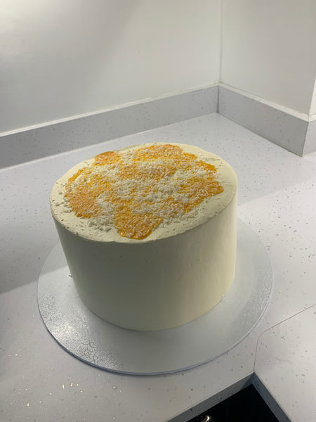 Coconut & Passionfruit Cake