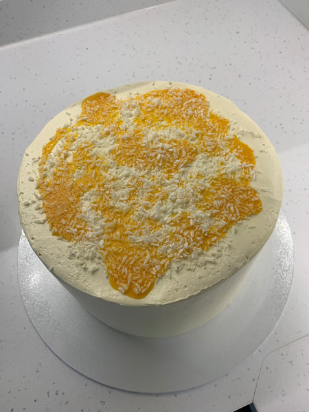 Coconut & Passionfruit Cake
