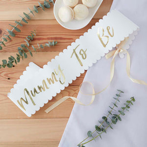 Mummy to Be Sash