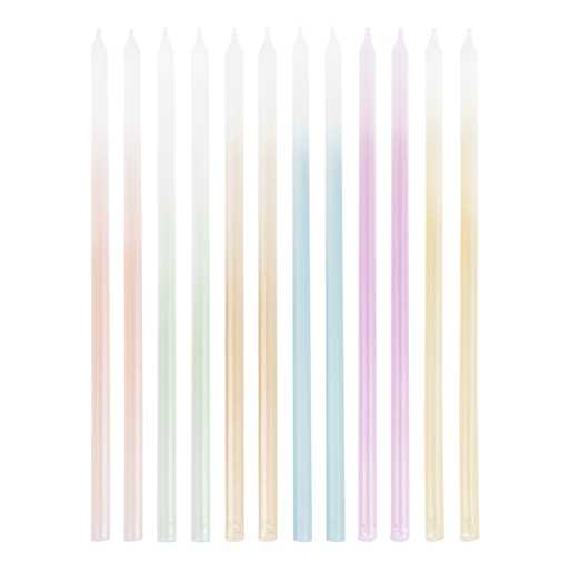 Tall Ombre Cake Candles